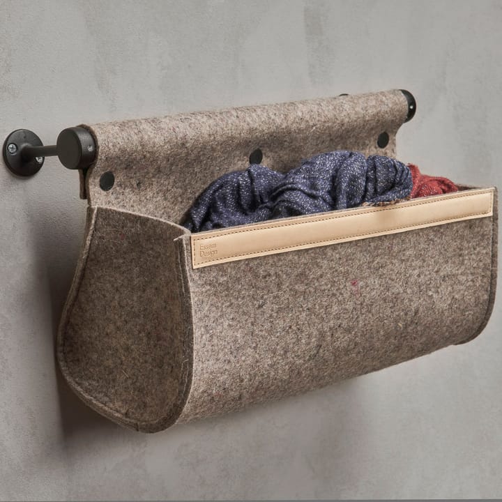 Almacenamiento de pared Ulrika , lana natural-negro Essem Design