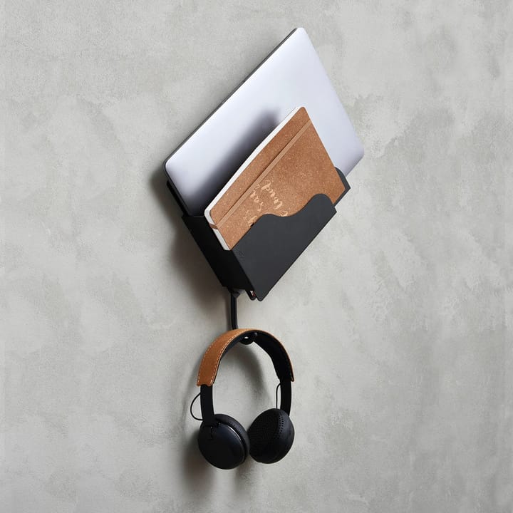 Almacenamiento de pared Wall pocket, negro Essem Design