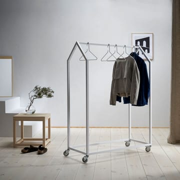 Burro de ropa Clothing House - Blanco - Essem Design