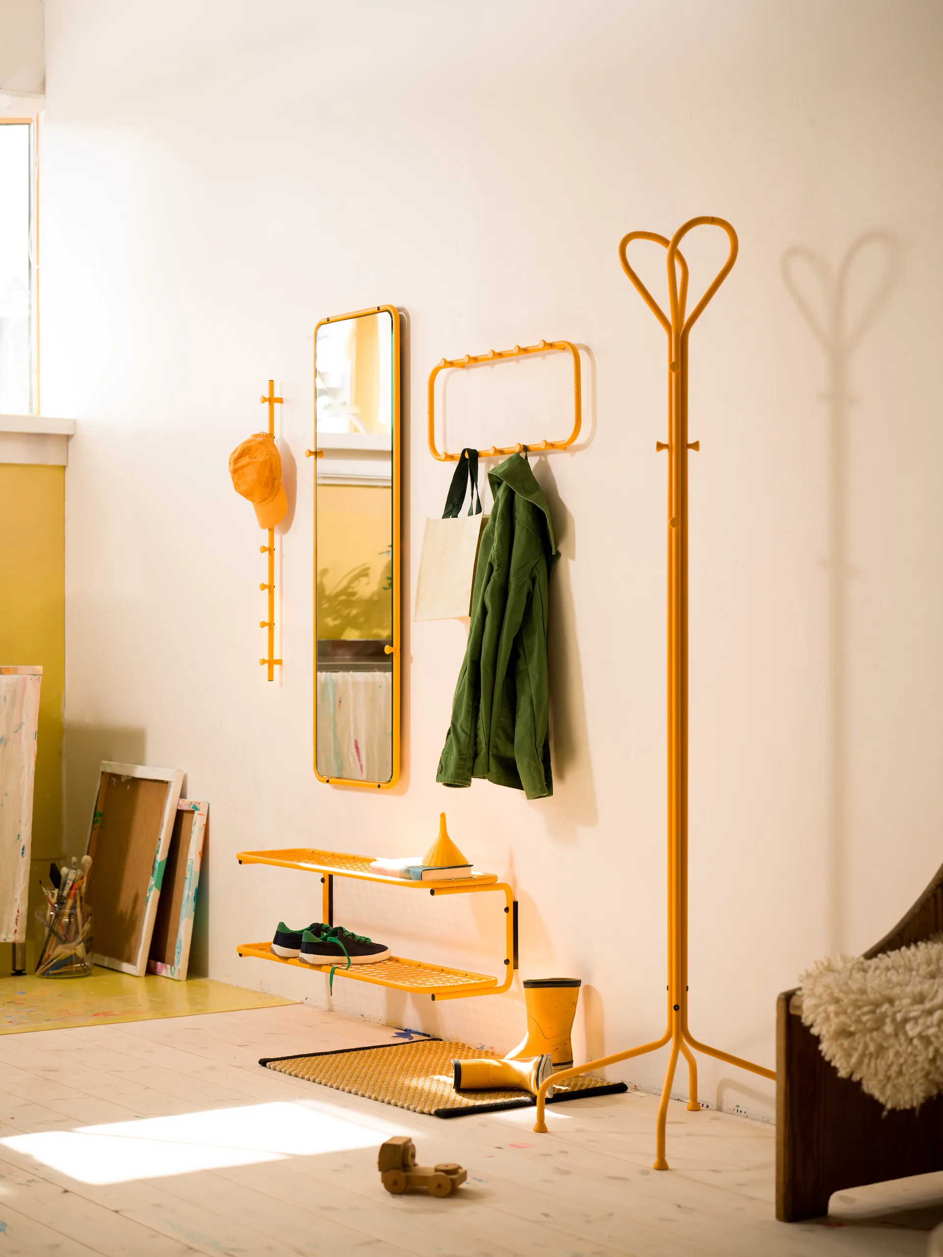 Colgador Classic 100 cm, Sun yellow Essem Design