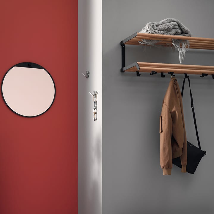 Estante perchero Tamburin 60 cm, roble-negro Essem Design