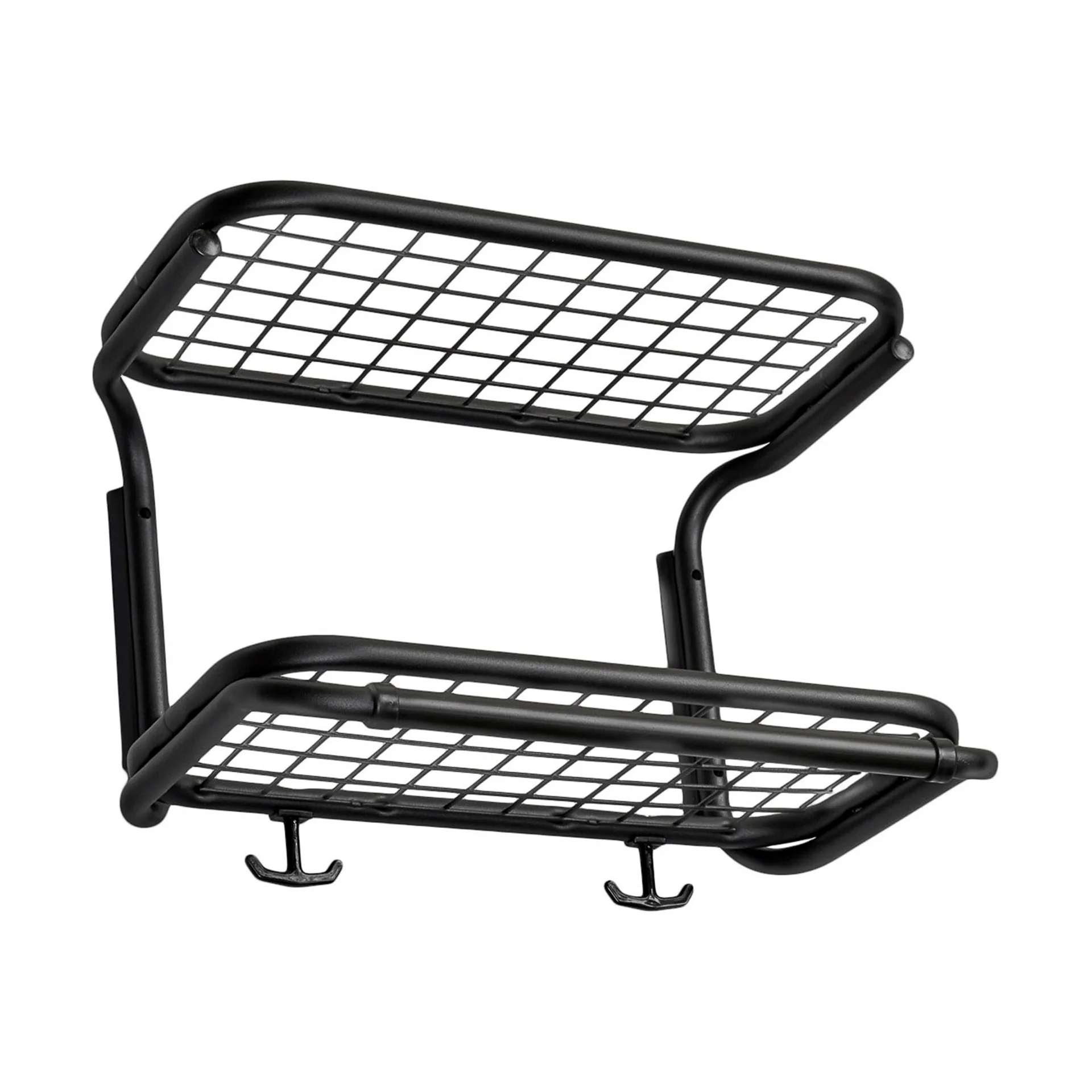 Estante sombrerero Classic 650, Negro/negro, 2 niveles, 40 cm Essem Design