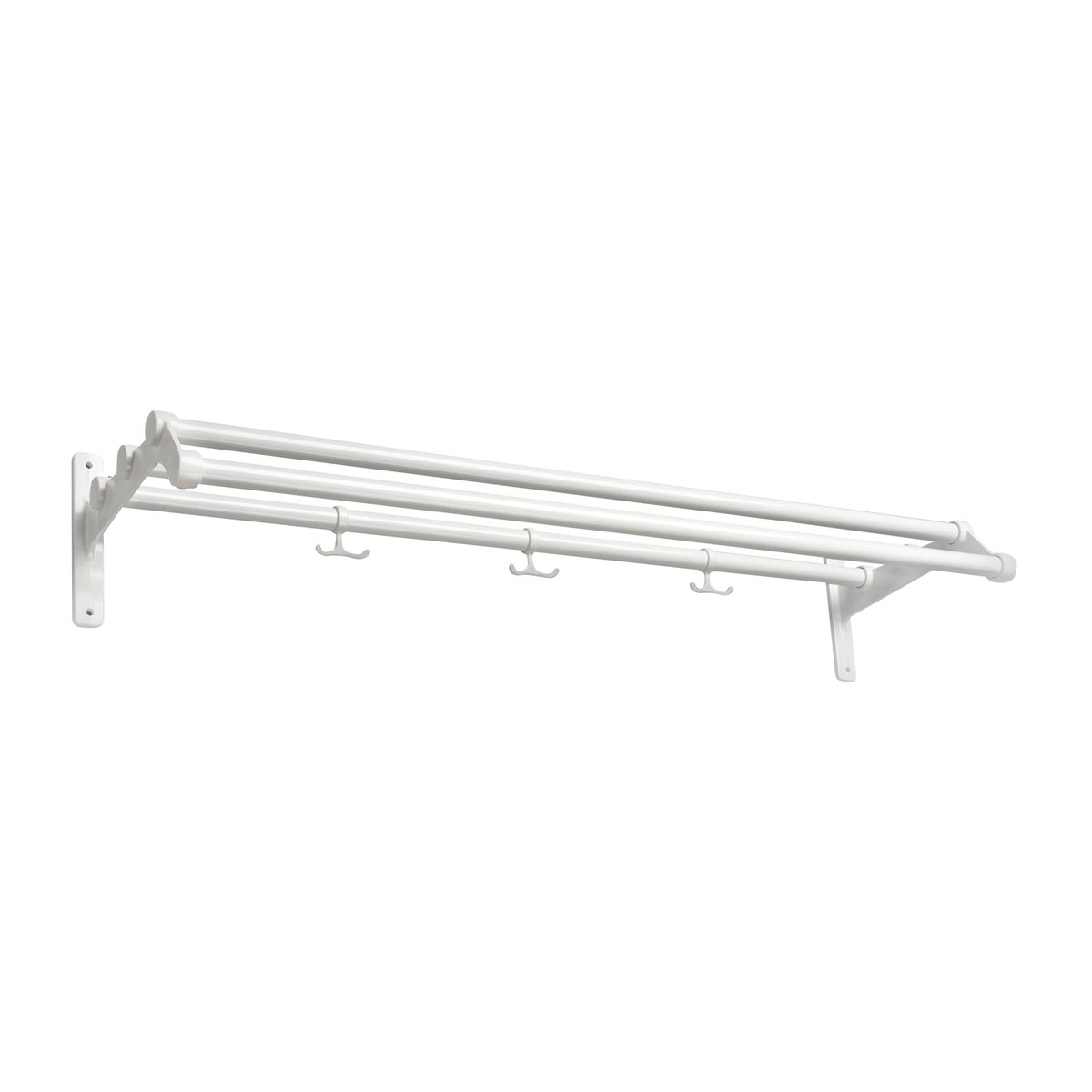 Essem Design Estante sombrerero Nostalgi 291 100 cm blanco-blanco