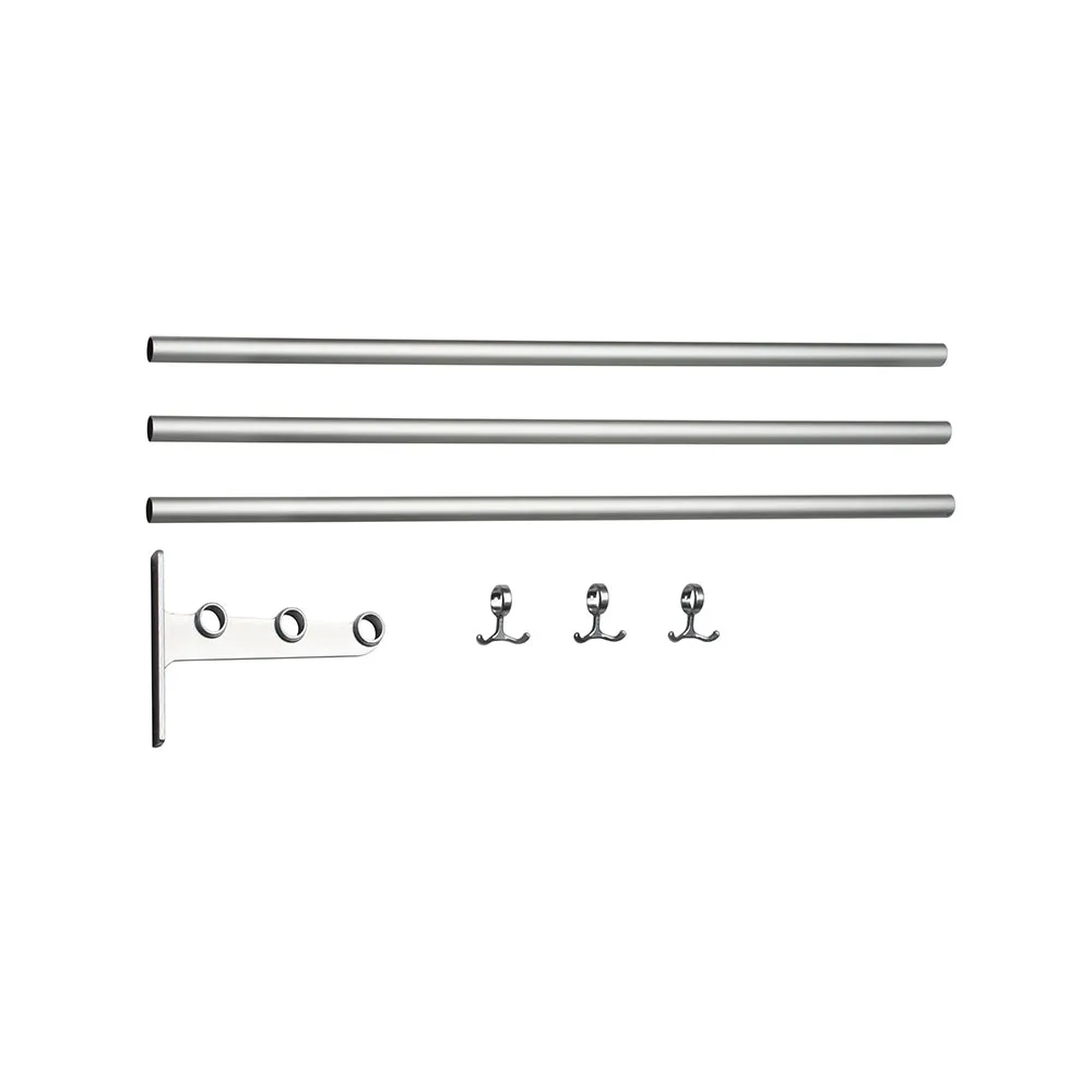 Estante sombrerero o zapatero adicional Nostalgi, Aluminio, soportes aluminio Essem Design