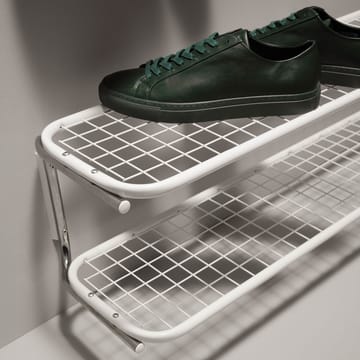 Estante zapatero Classic 650 - Negro/negro, 2 niveles, 40 cm - Essem Design