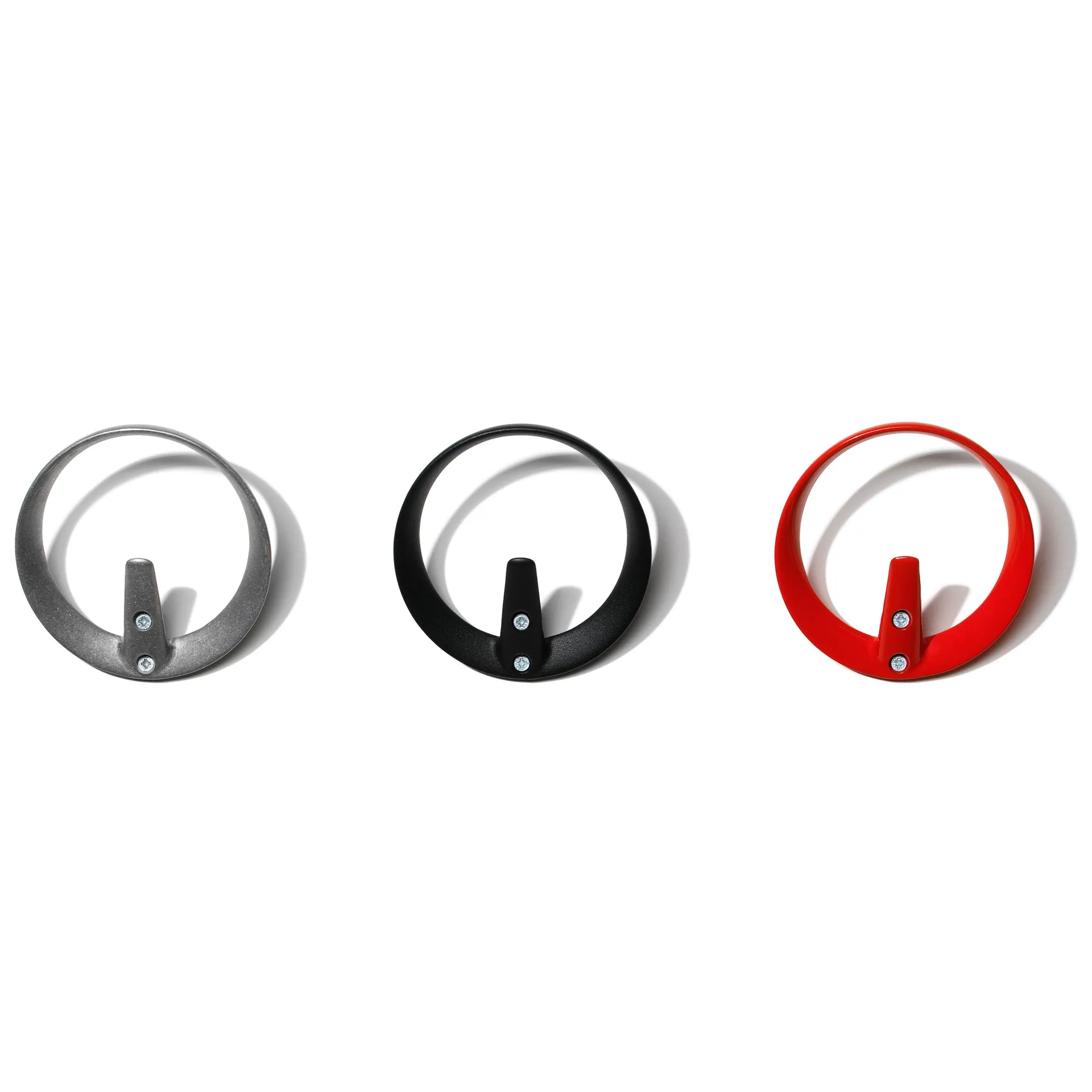 Gancho de pared Gloria, negro Essem Design