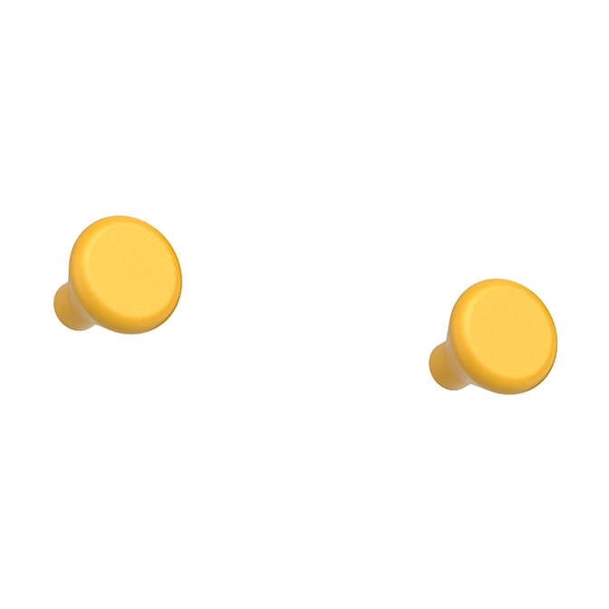 Gancho grande Classic 2-pack - Sun yellow - Essem Design