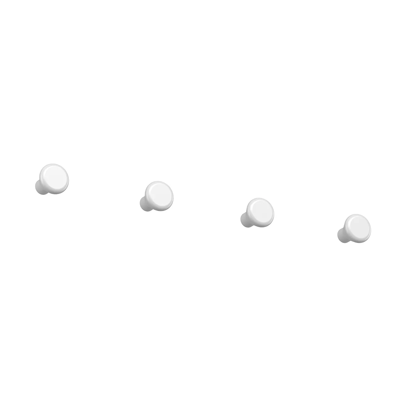 Gancho pequeño Classic 4-pack, Blanco Essem Design