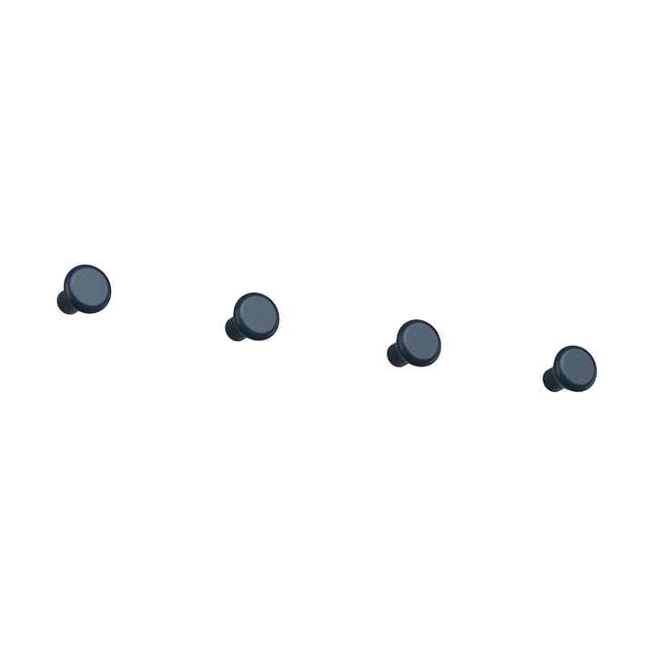 Gancho pequeño Classic 4-pack - Midnight blue - Essem Design