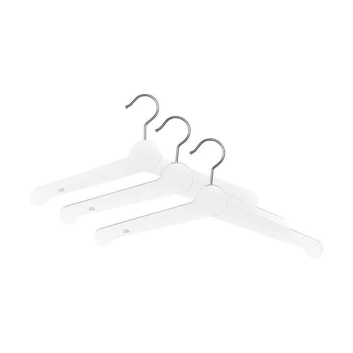 Percha Nostalgi 3-pack - Blanco - Essem Design