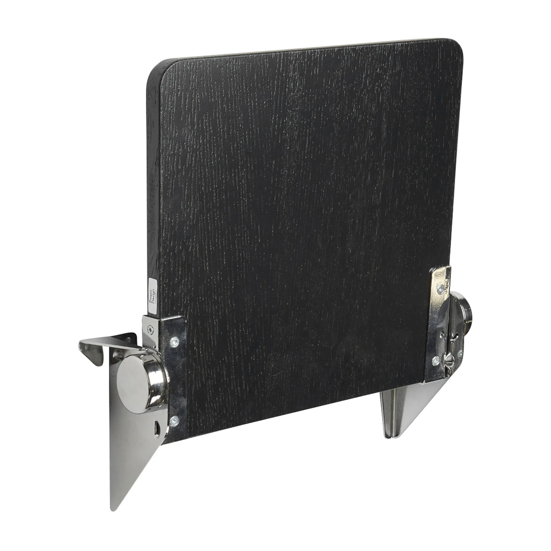 Silla de pared Jaxon estándar, roble teñido de negro Essem Design