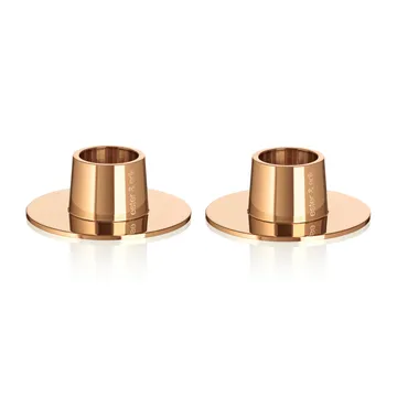 2 Candelabros ester & erik brillante - Oro rosa - ester & erik