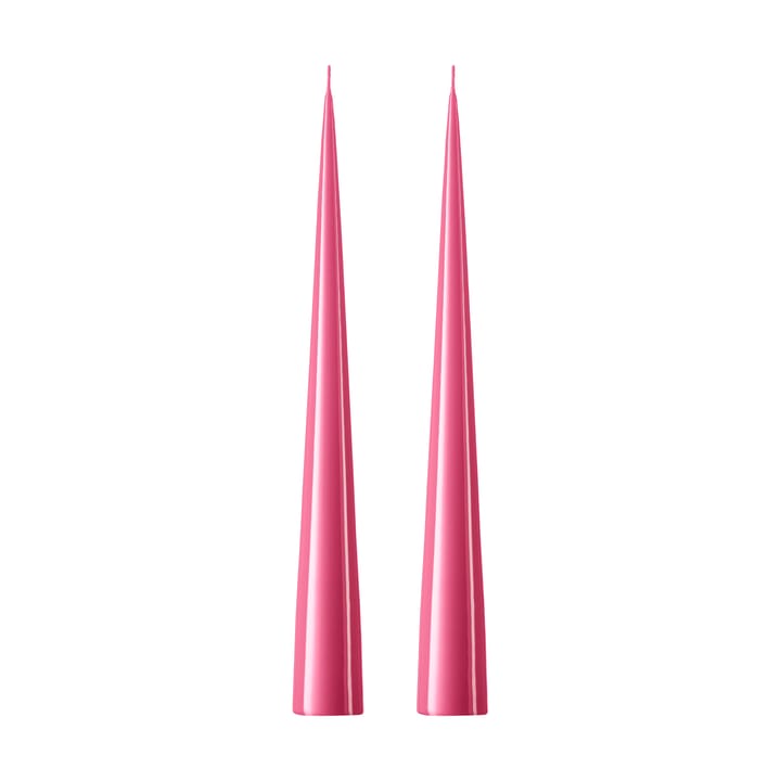 2 Velas ester & erik 37 cm lacado - Clear pink 41 - Ester & erik