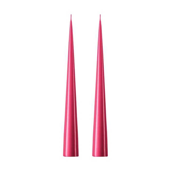 2 Velas ester & erik 37 cm lacado - Deep pink 41/2 - Ester & erik