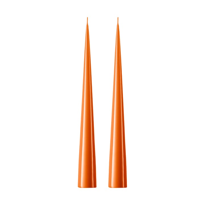 2 Velas ester & erik 37 cm lacado - Mild orange 16 - Ester & erik