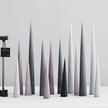 2 Velas ester & erik 37 cm mate - Dark slate 74 - ester & erik