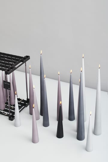 2 Velas ester & erik 37 cm mate - Dark slate 74 - ester & erik