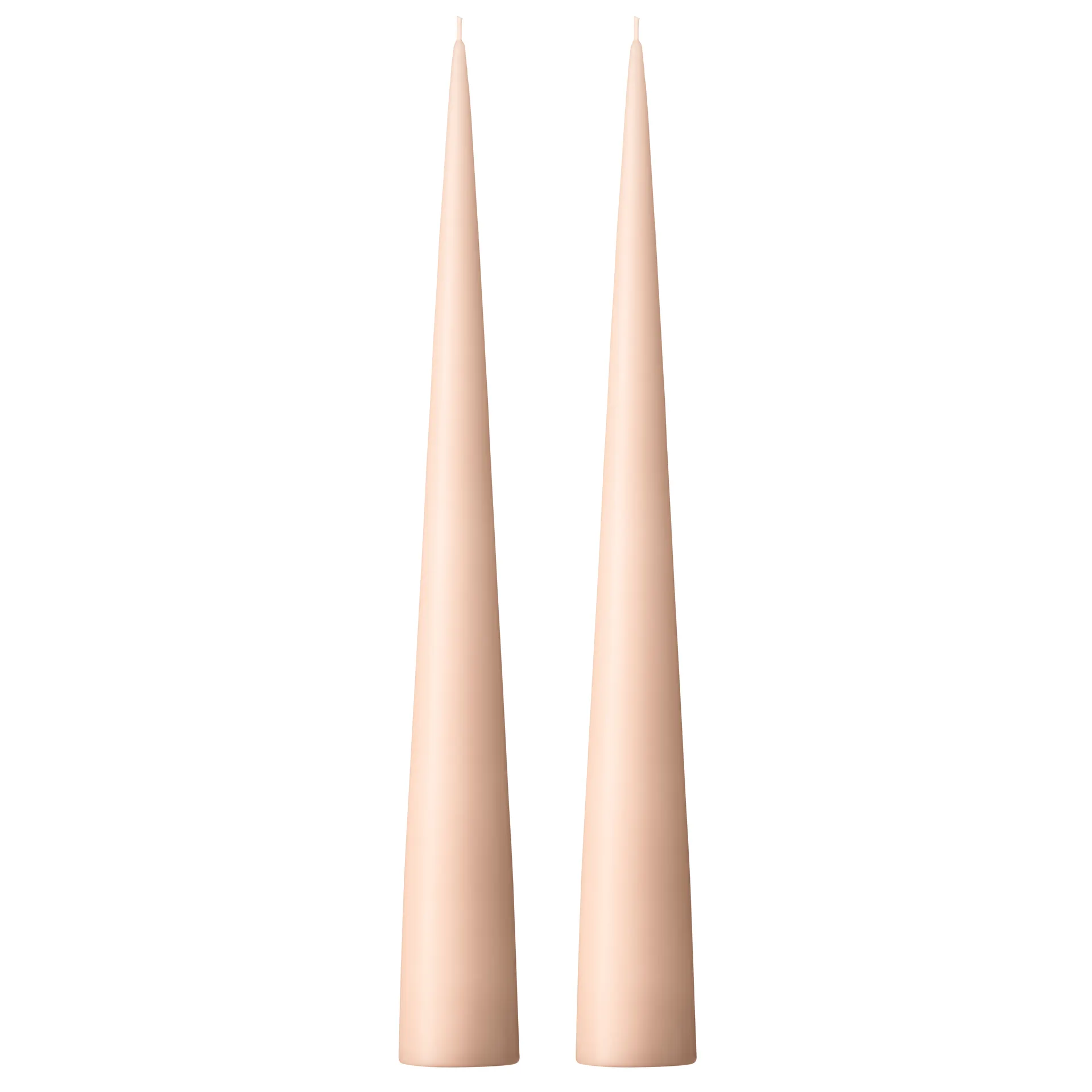 2 Velas ester & erik 37 cm mate, Ice latte 11 ester & erik