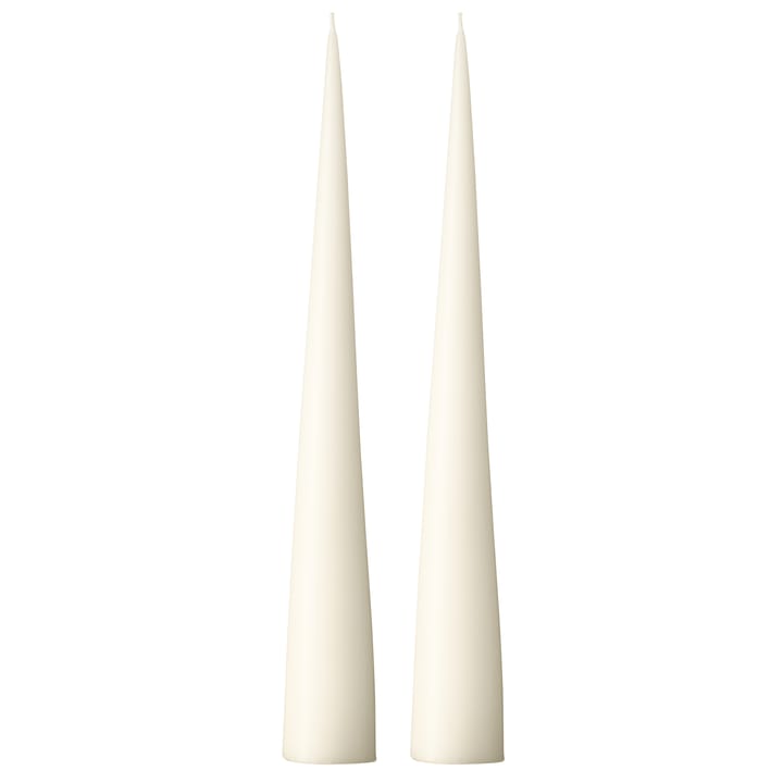 2 Velas ester & erik 37 cm mate - Ivory 06 - Ester & erik