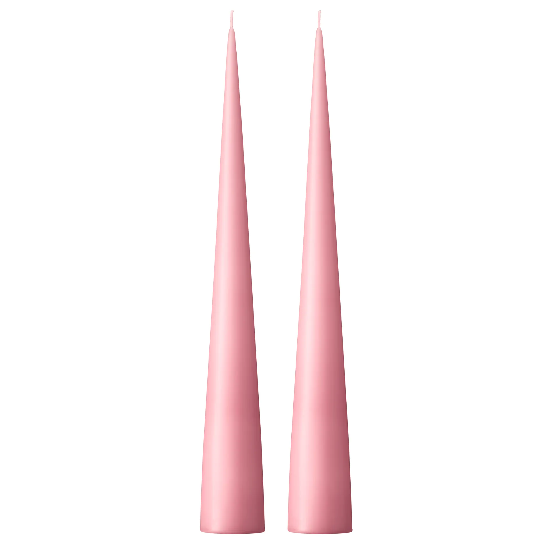 2 Velas ester & erik 37 cm mate, Old rose 39 ester & erik