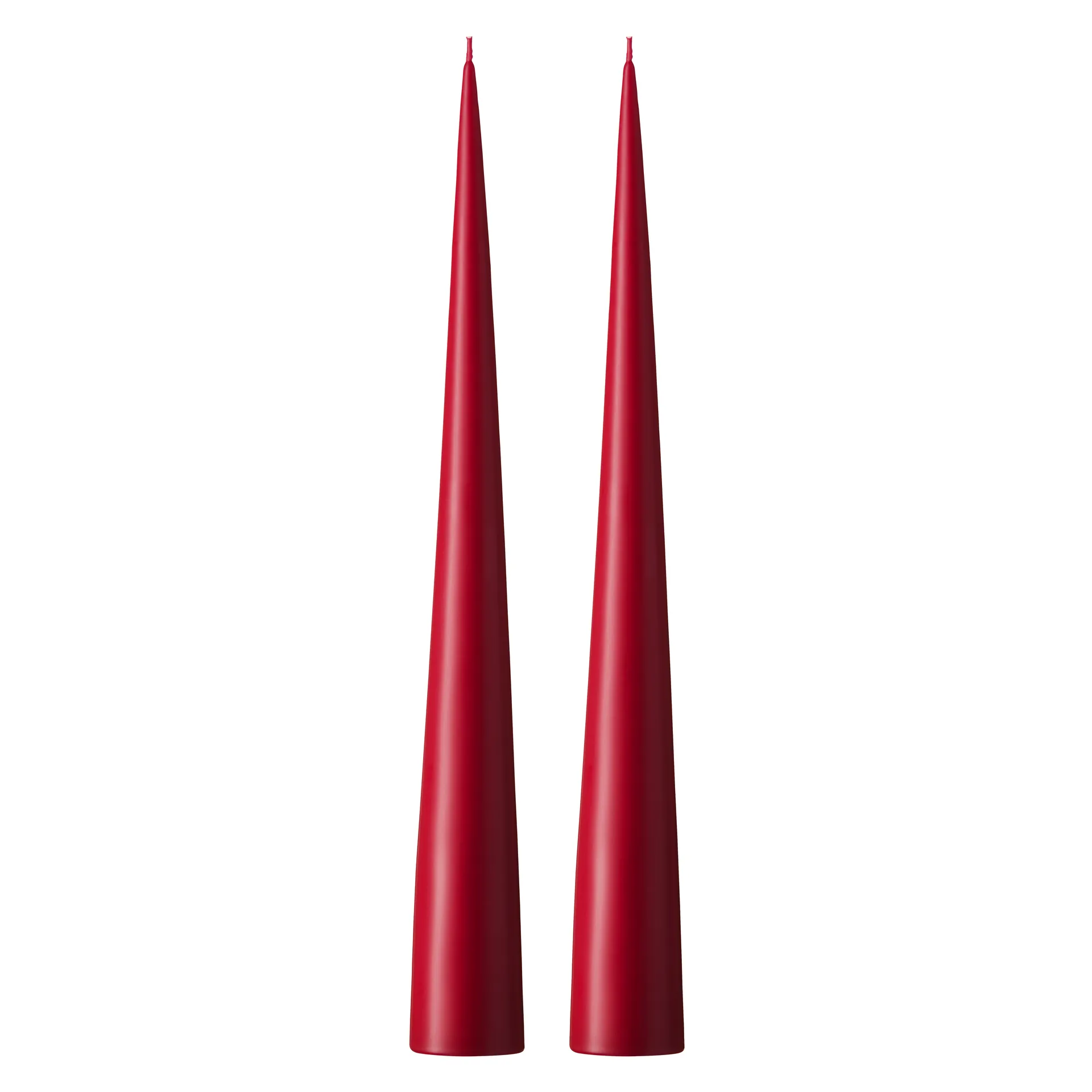 2 Velas ester & erik 37 cm mate, Wine 44 ester & erik