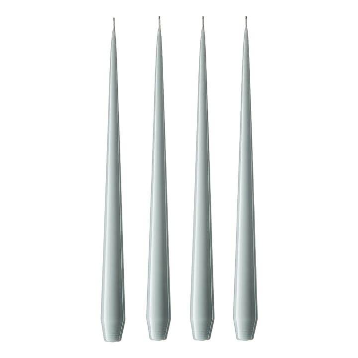 4 Velas ester & erik 32 cm gris claro - lacado - Ester & erik