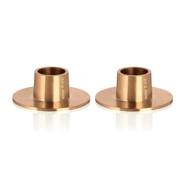 ester & erik 2 Candelabros mate - oro rosa - ester & erik