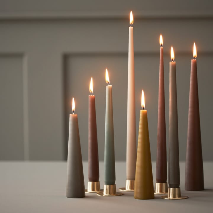 ester & erik 2 Candelabros mate, Oro ester & erik