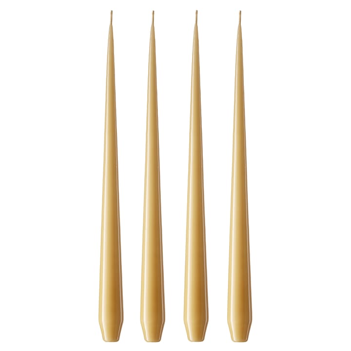 ester & erik 4 Velas 32 cm lacadas - Beige 14/2-0 - Ester & erik