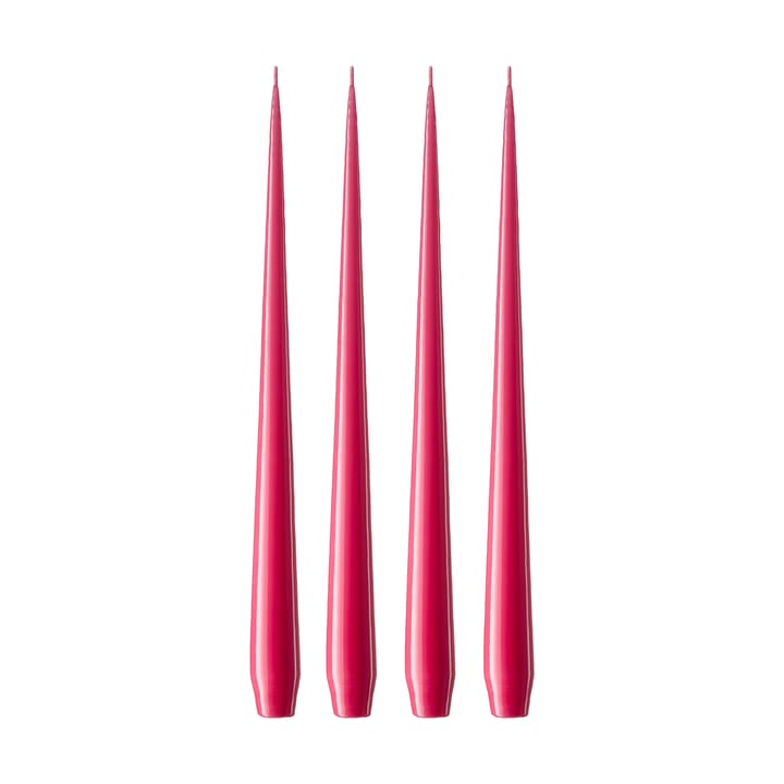 ester & erik 4 Velas 32 cm lacadas - Deep pink 41/2 - Ester & erik