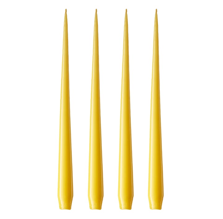 ester & erik 4 Velas 32 cm lacadas - Lemon drop 15-0 - Ester & erik