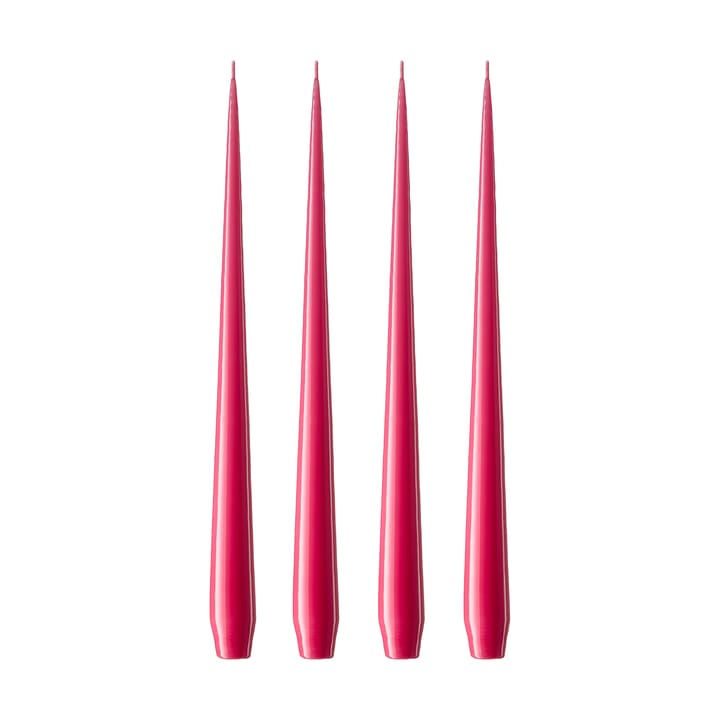 ester & erik 4 Velas 42 cm lacadas - Deep pink 41/2 - ester & erik