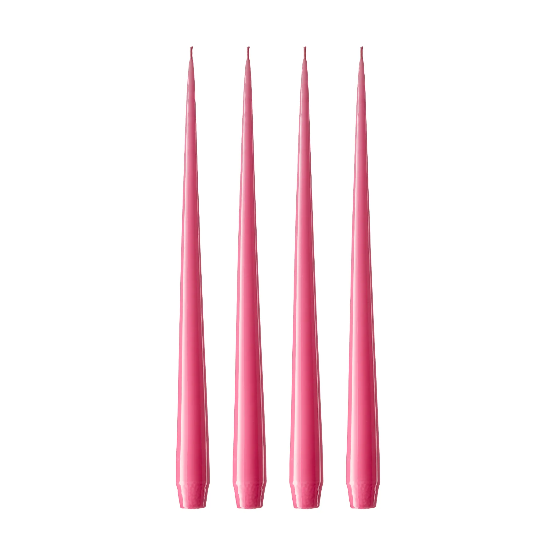 ester & erik 4 Velas lacadas, Clear pink 41, 42 cm ester & erik