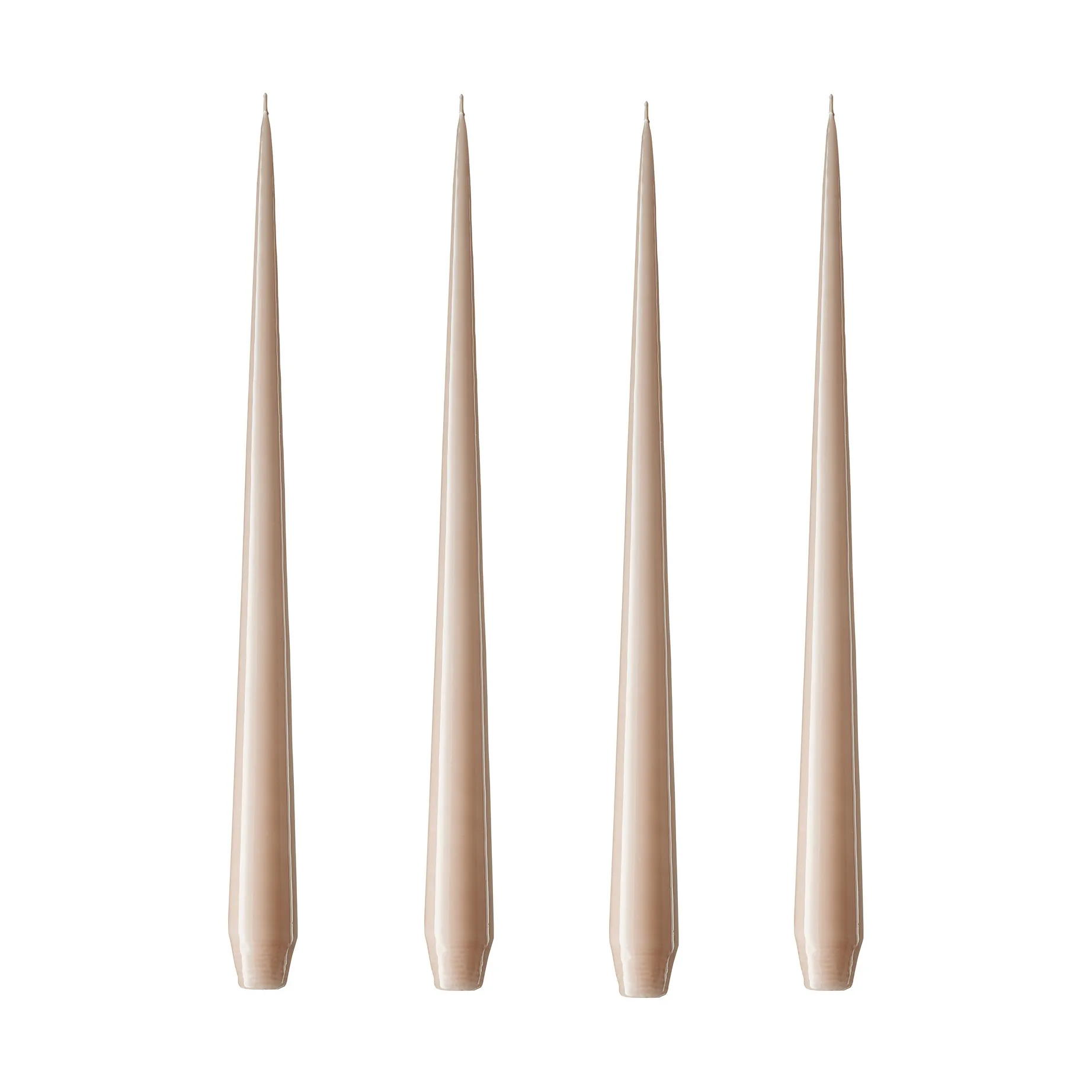 ester & erik 4 Velas lacadas, ice latte, 32 cm ester & erik