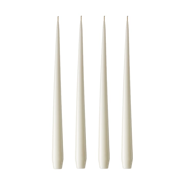 ester & erik 4 Velas lacadas - ivory, 42 cm - Ester & erik