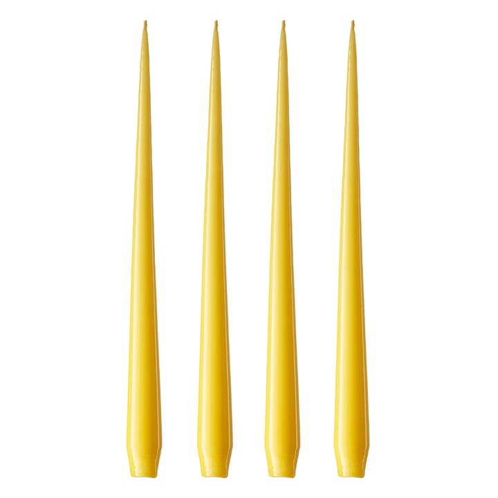 ester & erik 4 Velas lacadas - Lemon drop 15-0, 42 cm - Ester & erik