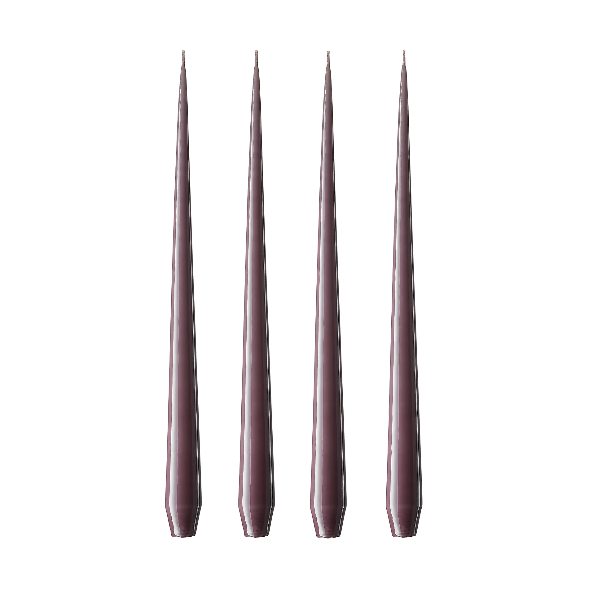 ester & erik 4 Velas lacadas, muted mauve, 42 cm ester & erik