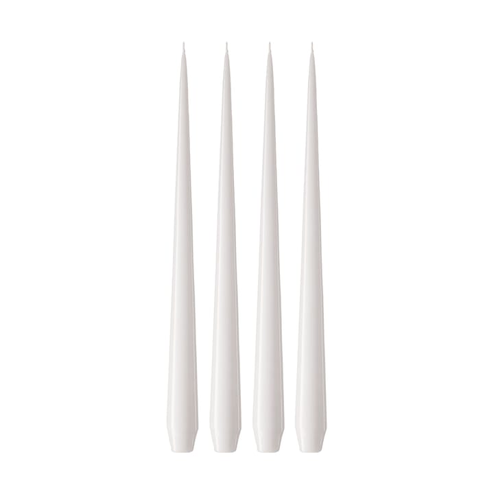 ester & erik 4 Velas lacadas - White ash 21, 42 cm - Ester & erik