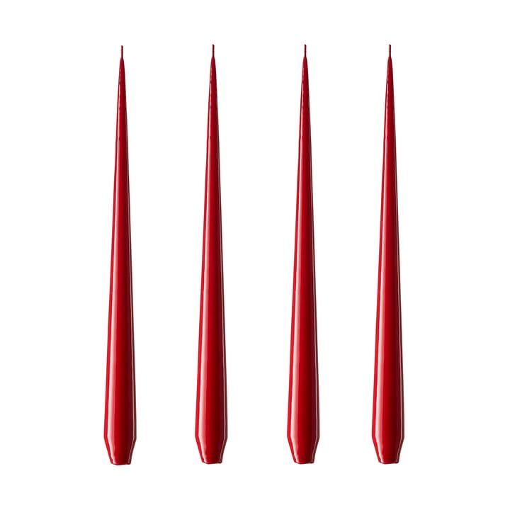 ester & erik 4 Velas lacadas - winter berry, 32 cm - Ester & erik