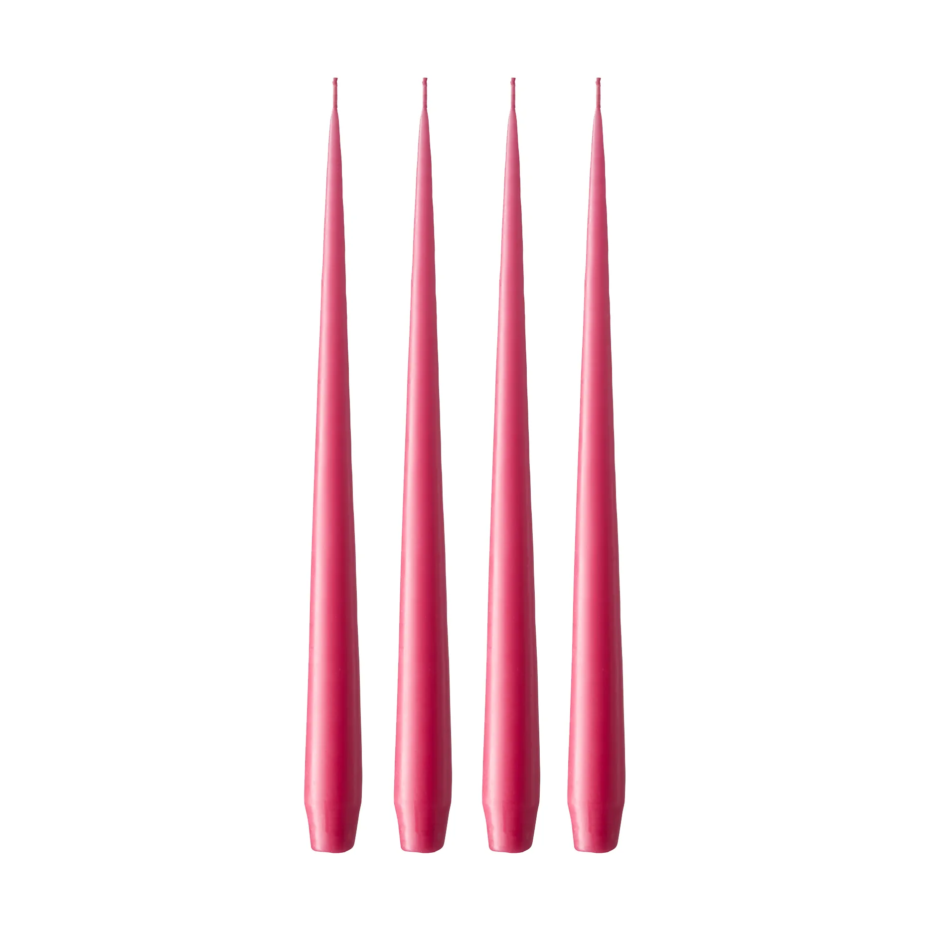ester & erik 4 Velas mate, Deep pink 41/2, 32 cm ester & erik