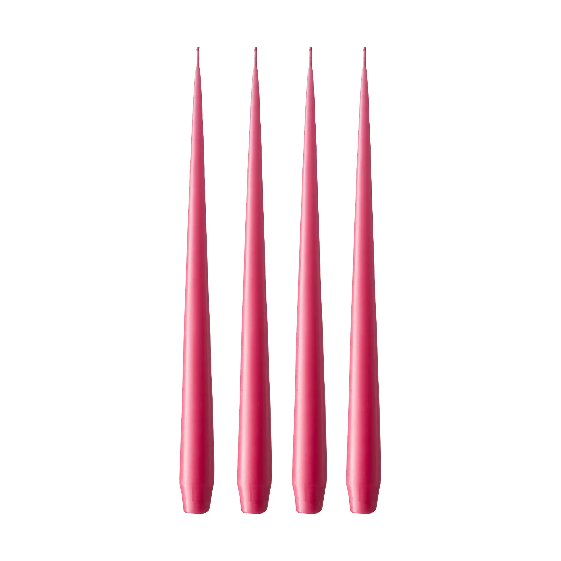 ester & erik 4 Velas mate, Deep pink 41/2, 42 cm ester & erik