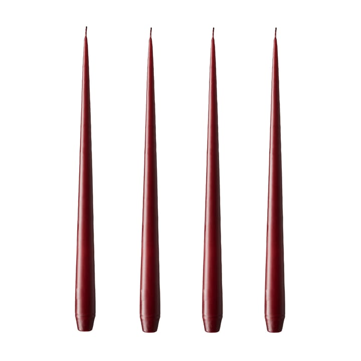 ester & erik 4 Velas mate - Deep wine, 32 cm - Ester & erik