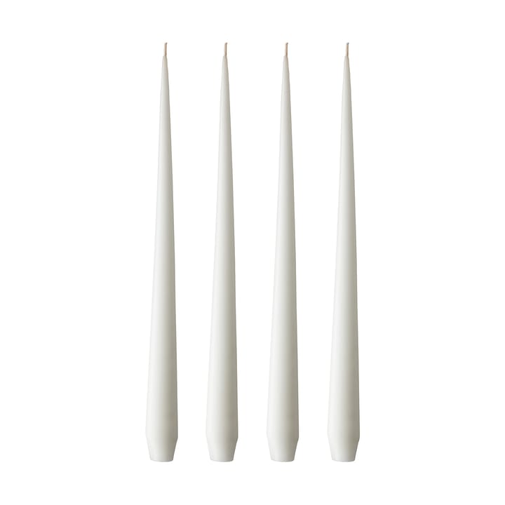 ester & erik 4 Velas mate - pure white, 42 cm - Ester & erik