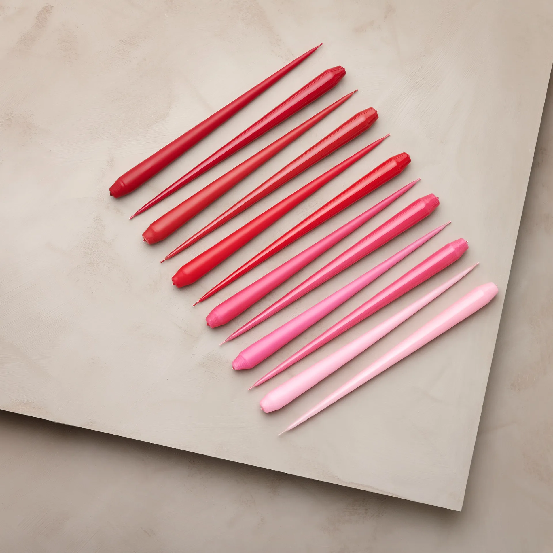 ester & erik 4 Velas mate, winter berry, 32 cm ester & erik