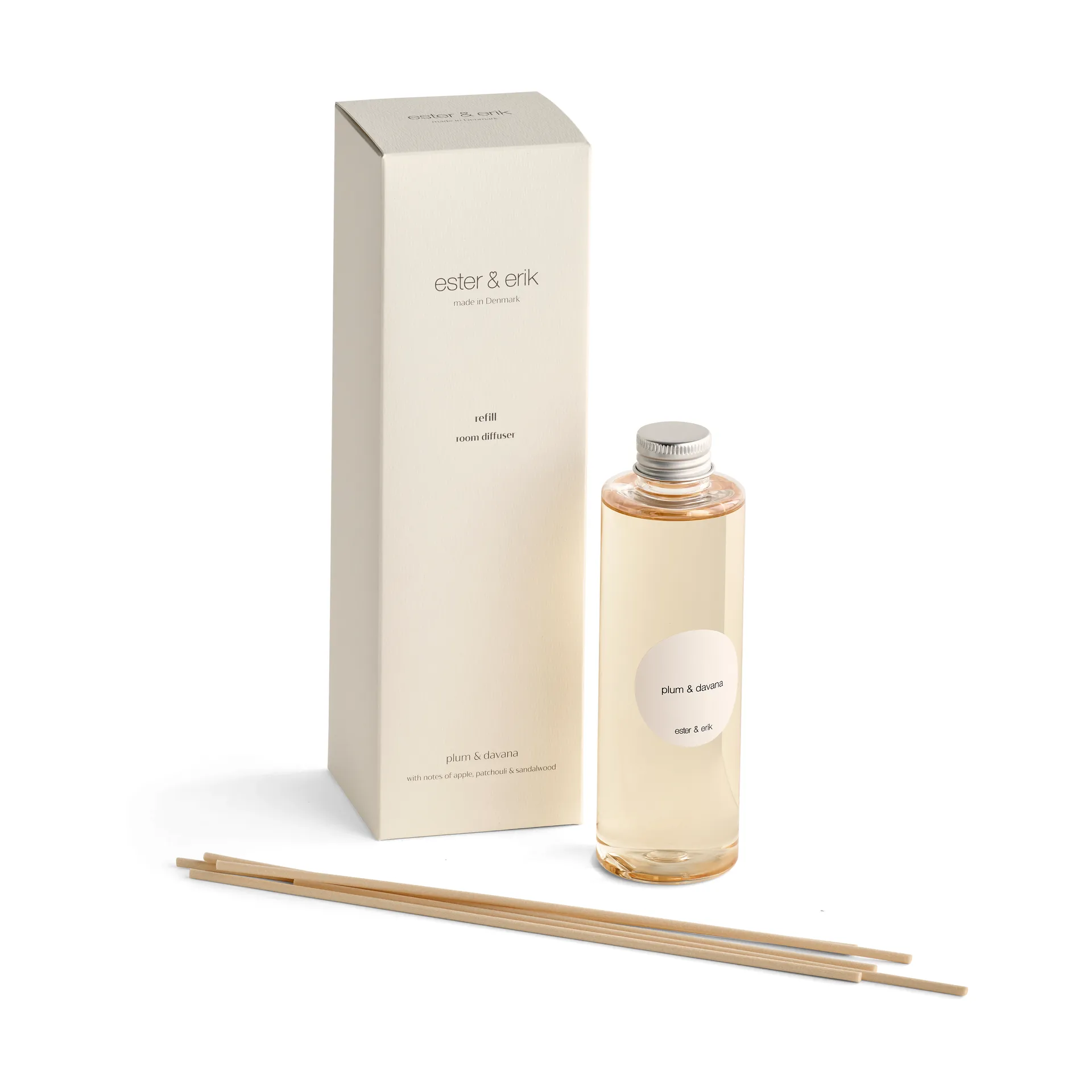 Recarga para difusor con varillas ester & erik, Plum & davana ester & erik