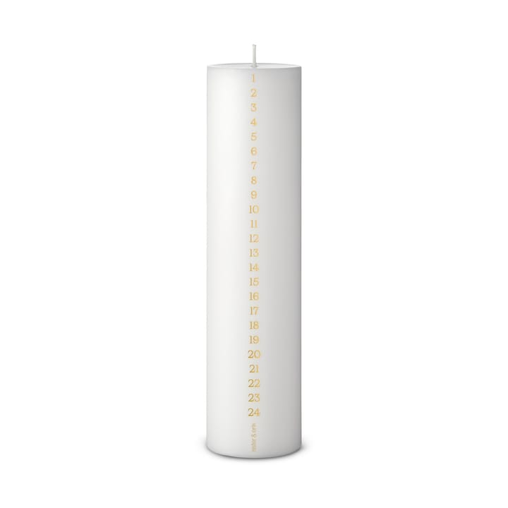 Vela de calendario ester & erik 25 cm - 31 pure white - Ester & erik