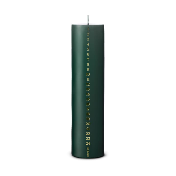 Vela de calendario ester & erik 25 cm - 60 noble pine - Ester & erik
