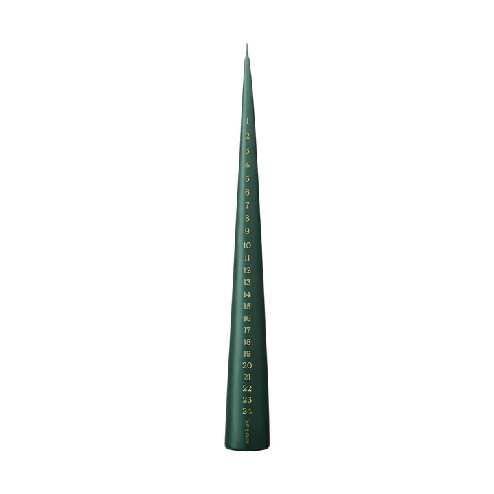 Vela de calendario ester & erik 37 cm - 60 noble pine - ester & erik