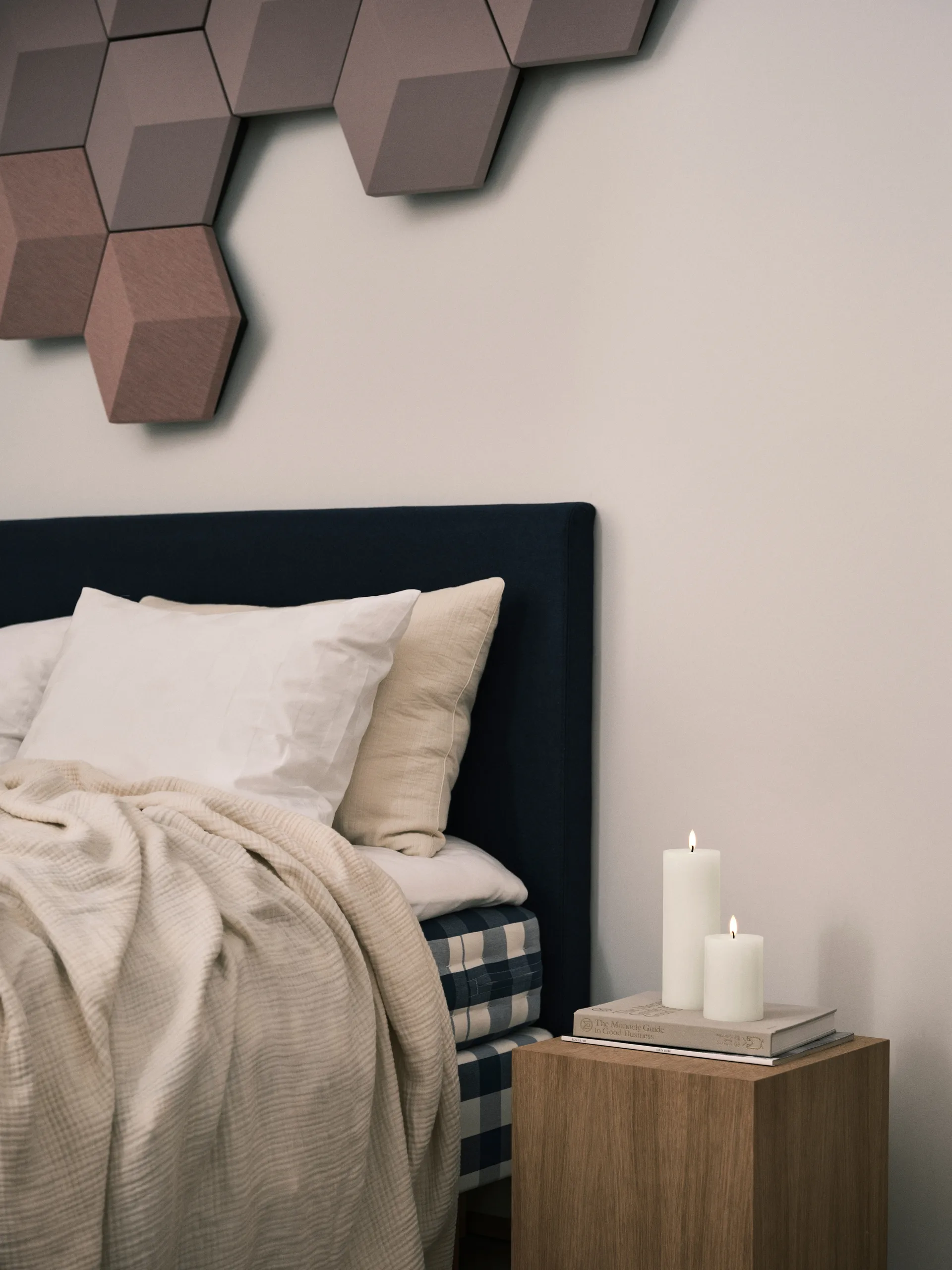 Vela LED ester & erik, 06 Ivory, 20 cm ester & erik