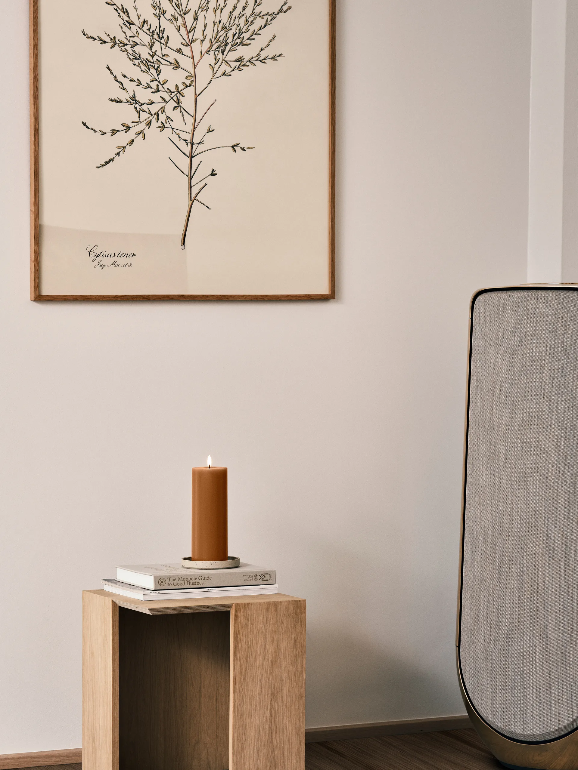 Vela LED ester & erik, 23 Raw Toffee, 20 cm ester & erik